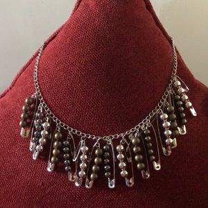 🖤Cute Edgy Safety Pin Necklace🖤